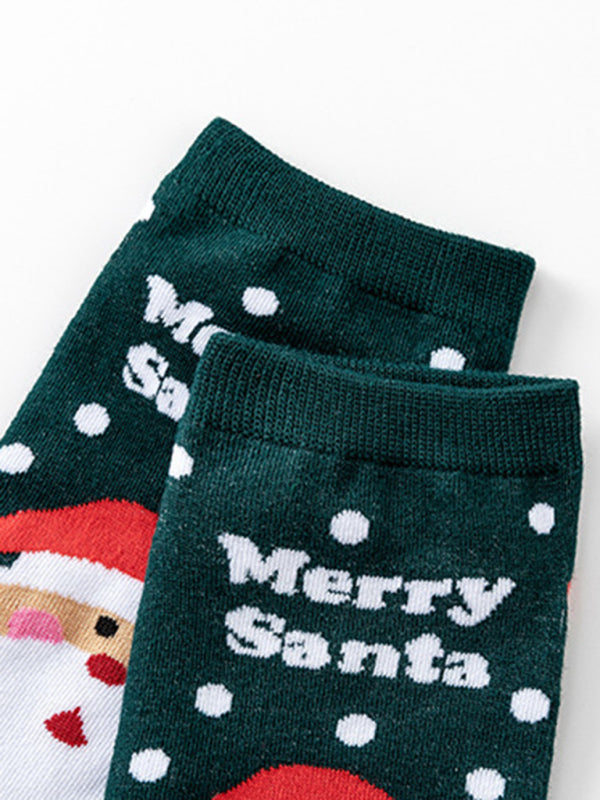Cotton 4-Pack Cutes Christmas Socks