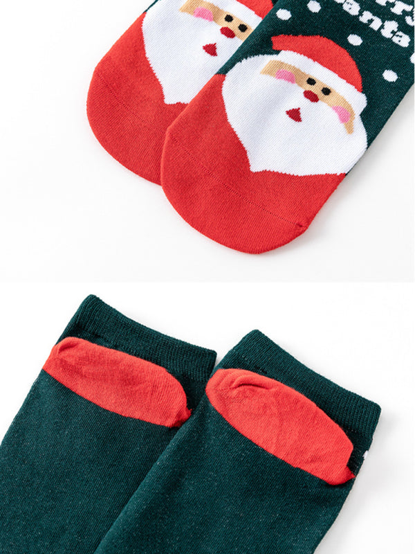 Cotton 4-Pack Cutes Christmas Socks