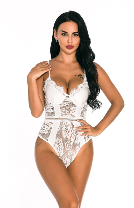 Ladies Sexy Babydoll Lace Nightgown