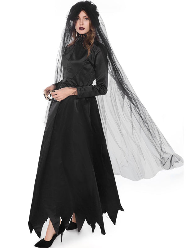 vampire bride grim reaper women's halloween costume