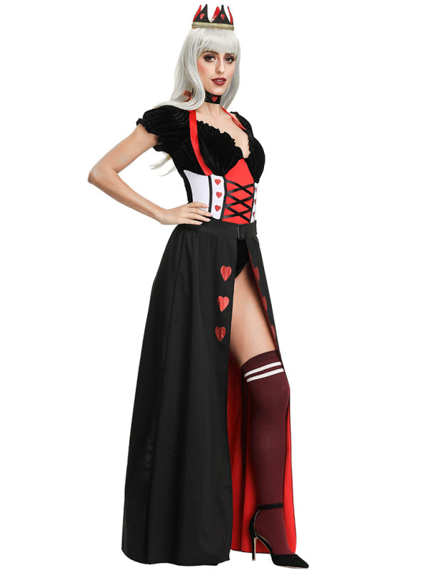 Medieval Princess Dress Up Queen Heart Costume Halloween Costume