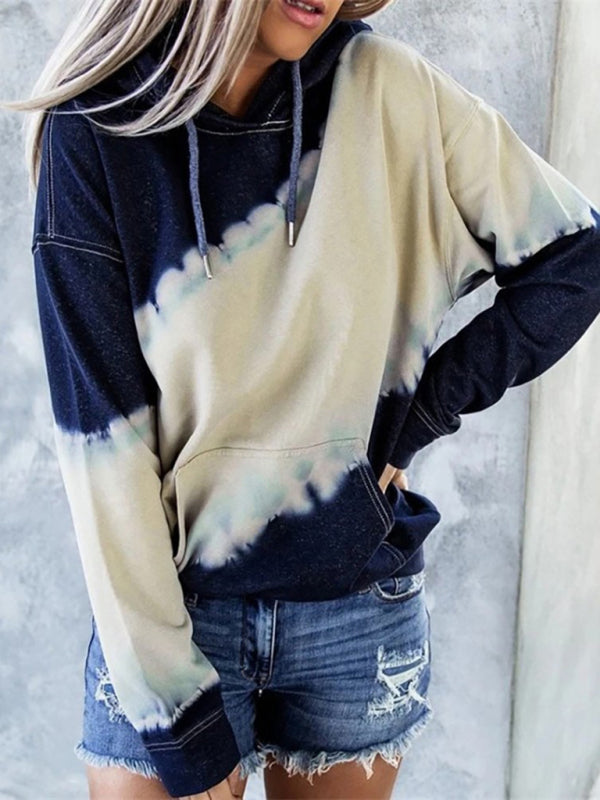 Women's Tie Dye Fleece Hoodie