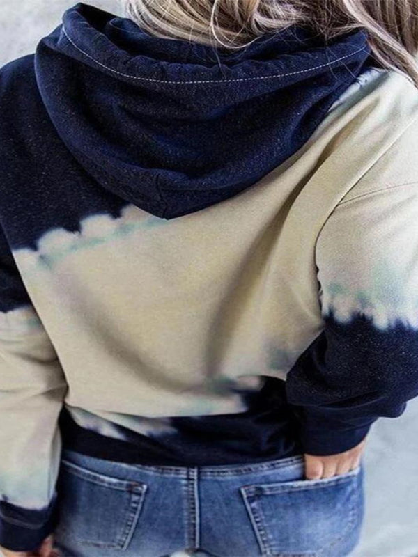 Women's Tie Dye Fleece Hoodie