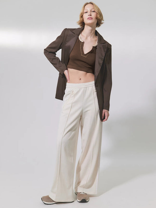 Women's V-neckline Cropped Baby Tee