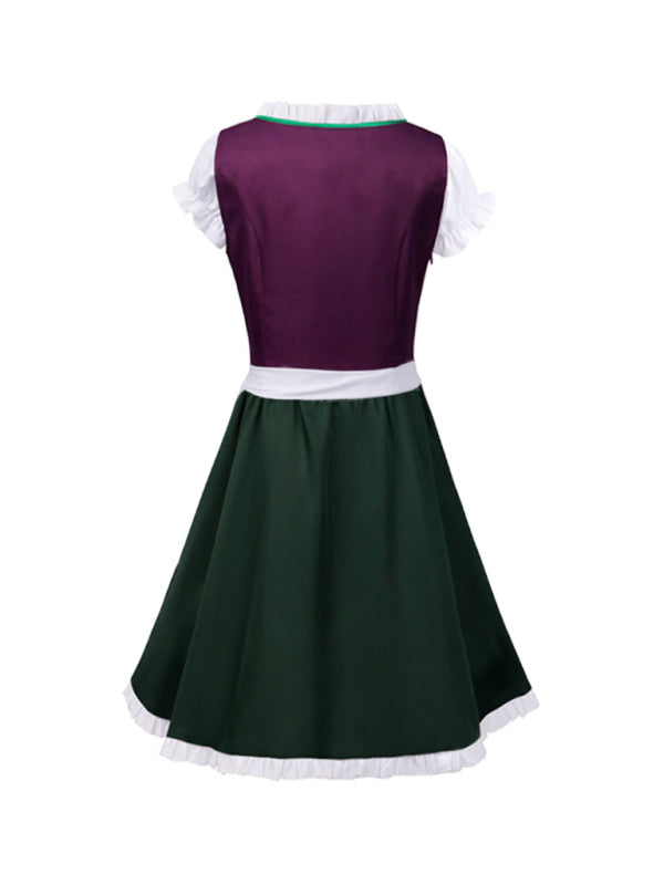 Halloween carnival costume German Oktoberfest costume Bavarian women's costume