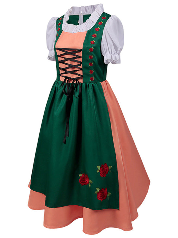 German Oktoberfest costume Bavarian traditional beer maid costume