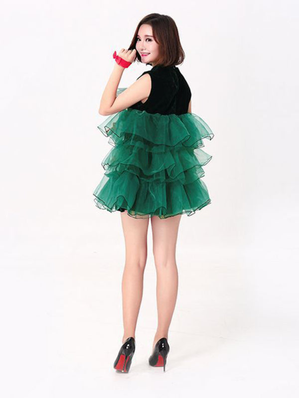 Christmas clothing COS women's Christmas skirt Christmas tree