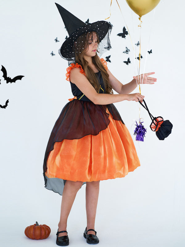 Halloween dressHalloween witch cosplay cosplay dress cartoon children's dress