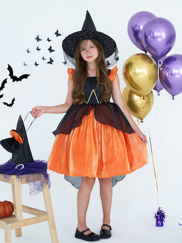 Halloween dressHalloween witch cosplay cosplay dress cartoon children's dress