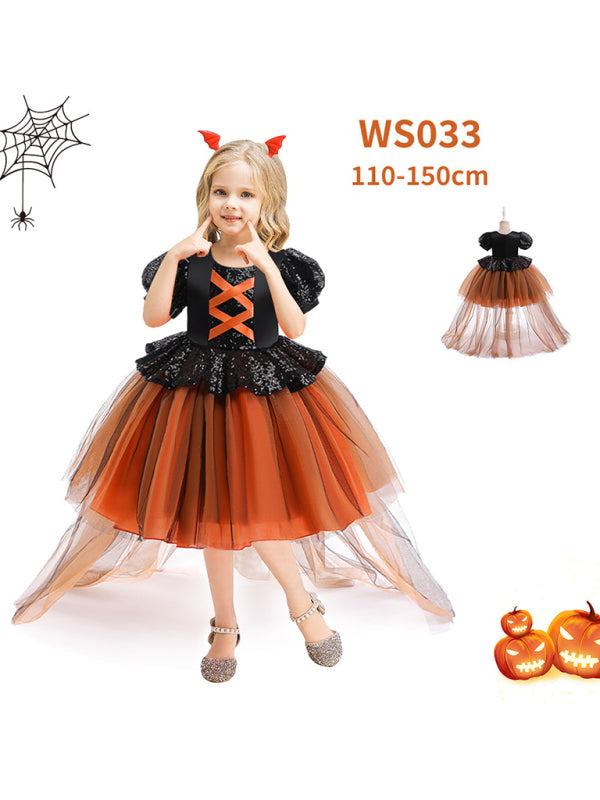 Halloween dressHalloween witch cosplay cosplay dress cartoon children's dress