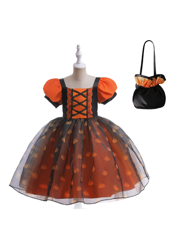 Halloween dressHalloween witch cosplay cosplay dress cartoon children's dress