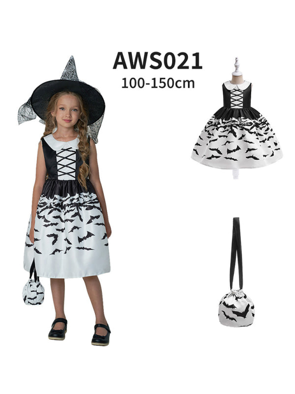 Halloween dressHalloween witch cosplay cosplay dress cartoon children's dress