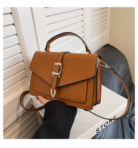 Retro shoulder handbag all-match crossbody small square bag