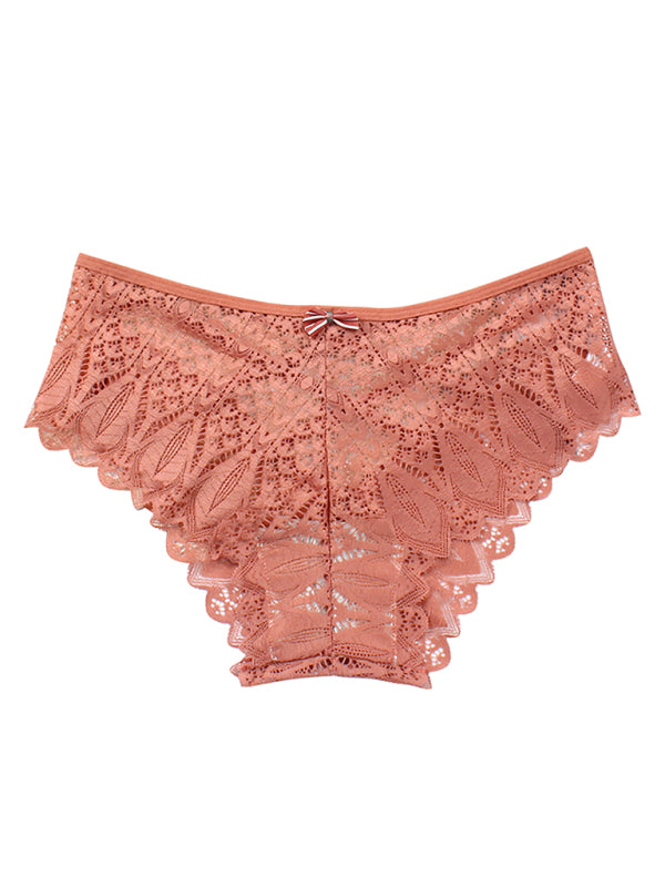 Women's Lace Cross Strap Comfortable Briefs
