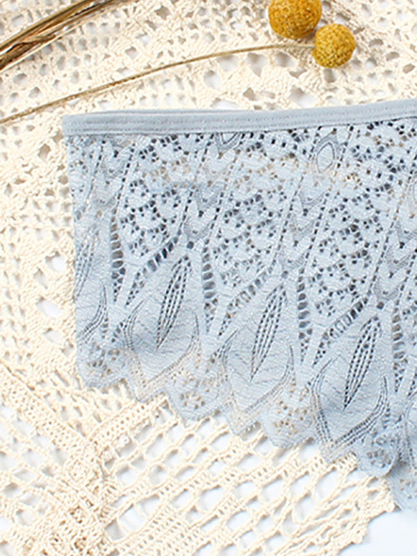 Women's Lace Cross Strap Comfortable Briefs