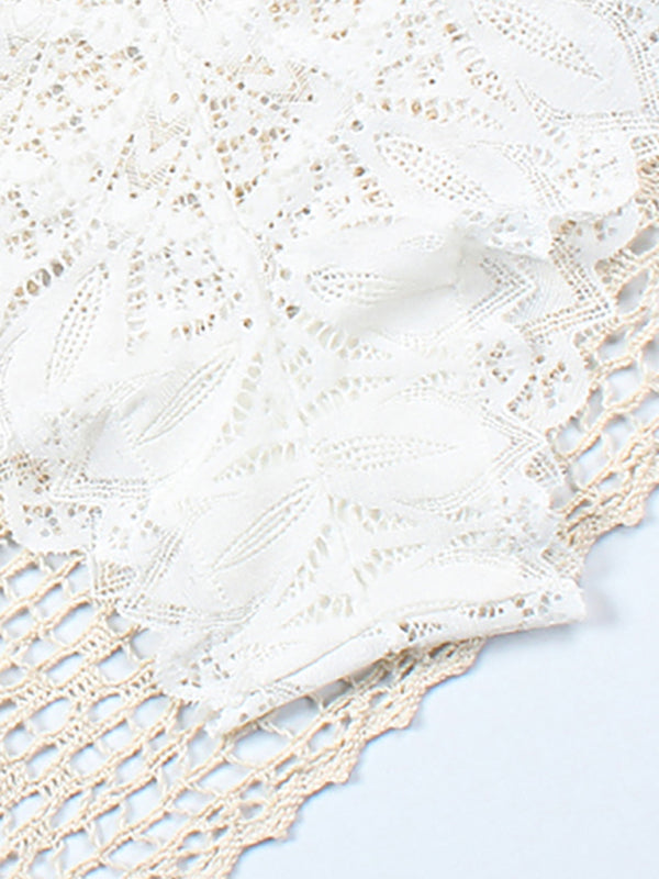 Women's Lace Cross Strap Comfortable Briefs