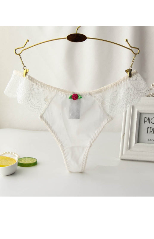 Women's Breathable Comfort Lace Thongs