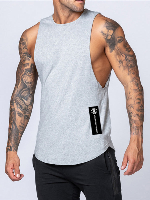 Men's Solid Color Fundamental Tank Top