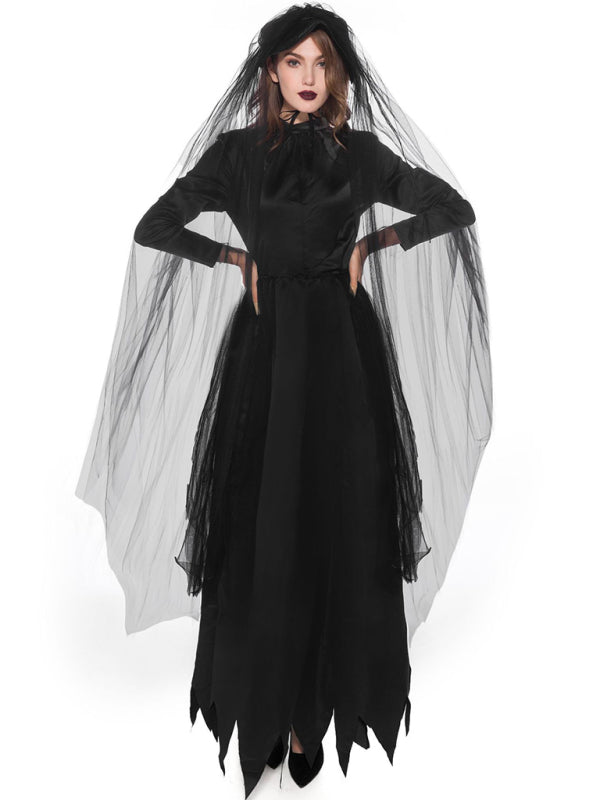vampire bride grim reaper women's halloween costume