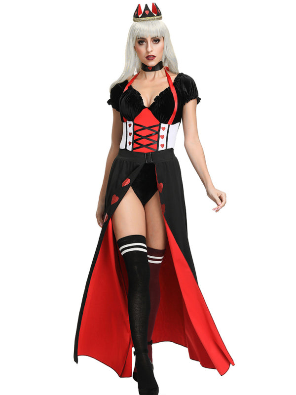 Medieval Princess Dress Up Queen Heart Costume Halloween Costume