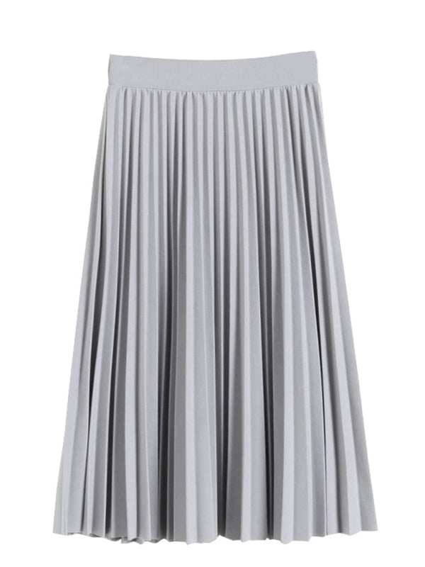 Women's A-Line Skirt Mid Length Skirt