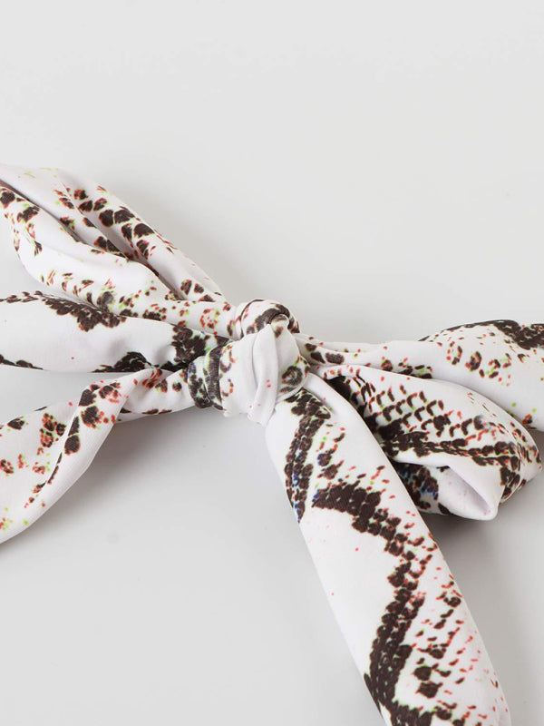 Women's Plunge Halter One-piece Swimsuit