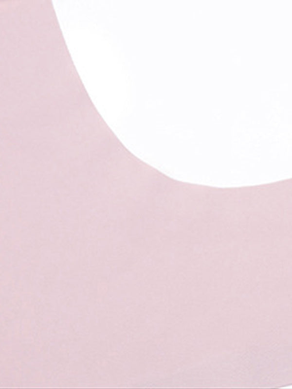 Temptation hot girl lace steel ring tube top slim sexy underwear