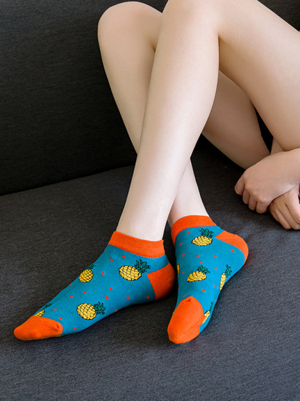New trendy and interesting pattern breathable socks