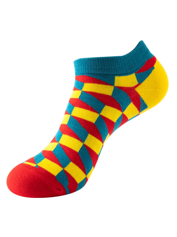 New trendy and interesting pattern breathable socks