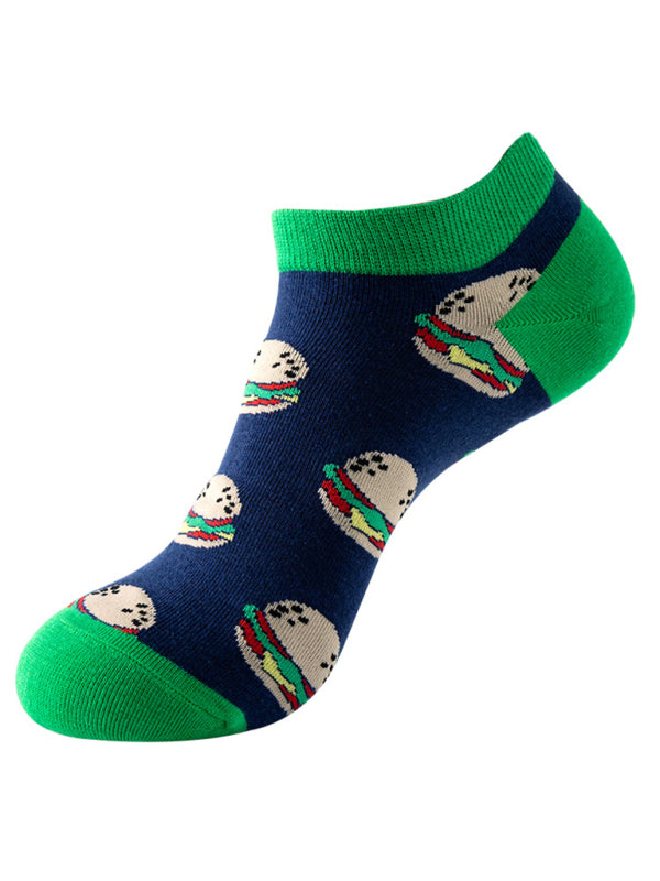 New trendy and interesting pattern breathable socks