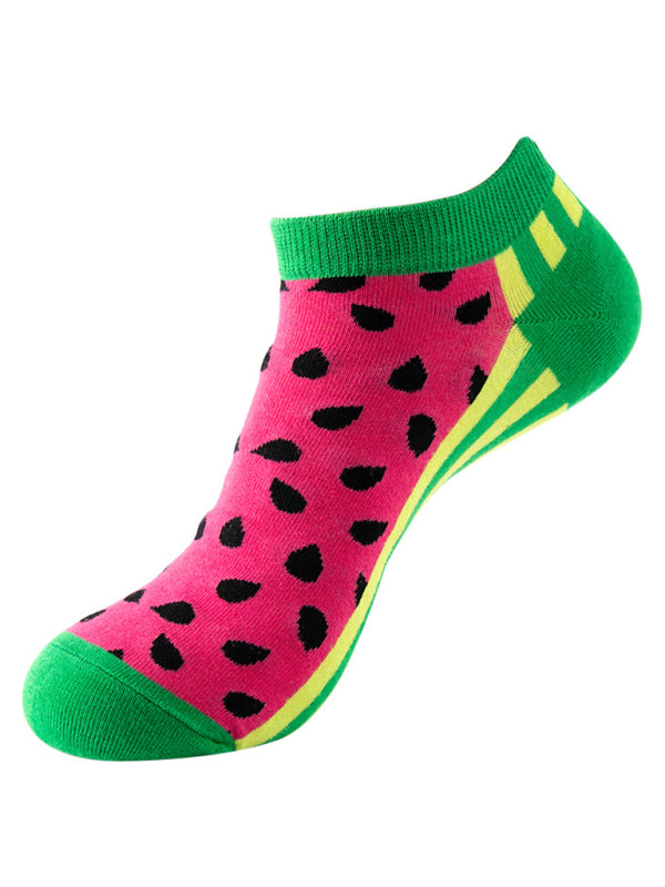 New trendy and interesting pattern breathable socks