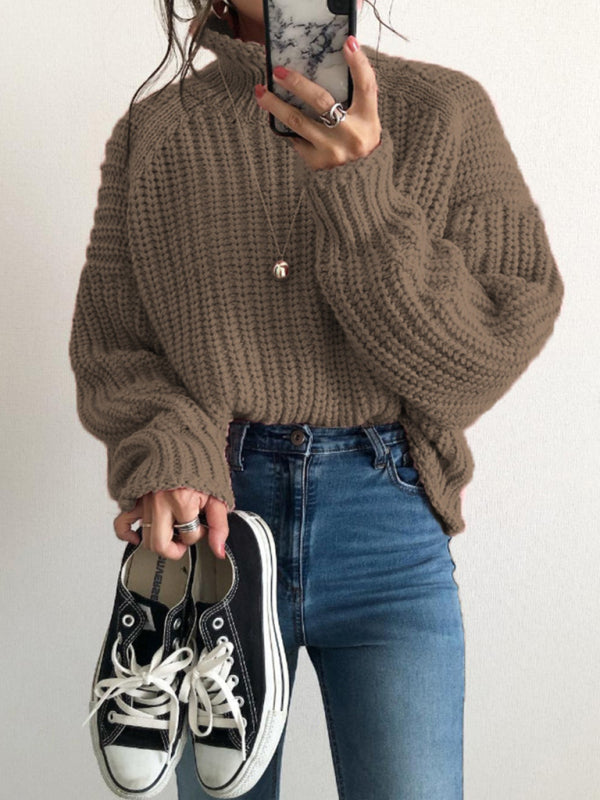 women's casual loose pullover sweater