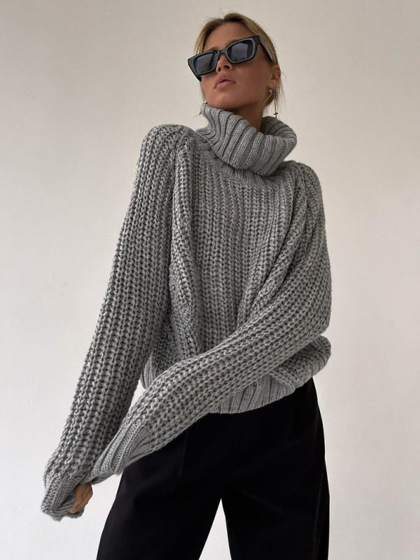 New women's loose casual versatile long-sleeved sweater