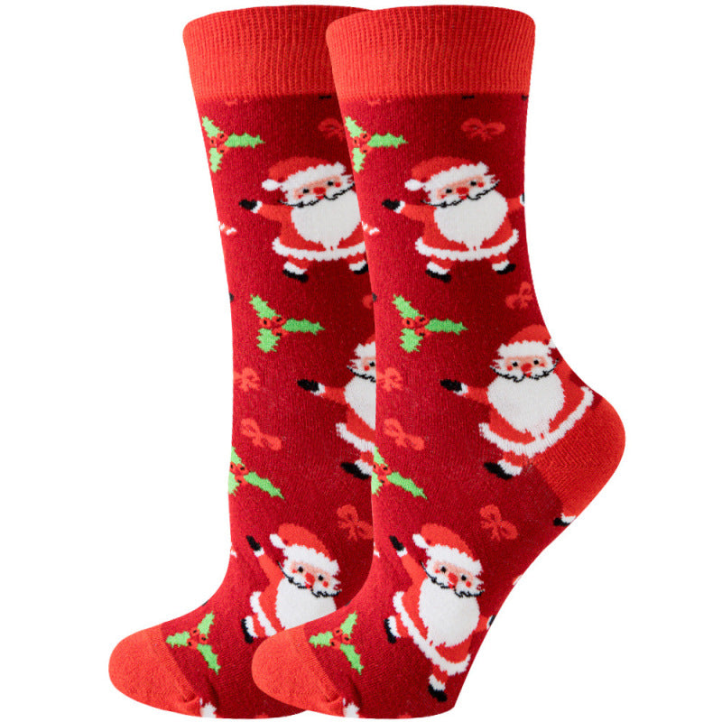 Men's Christmas Cartoon Fun Pattern Stockings